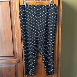 Jules & Leopold Black and White Polka Dot Pants